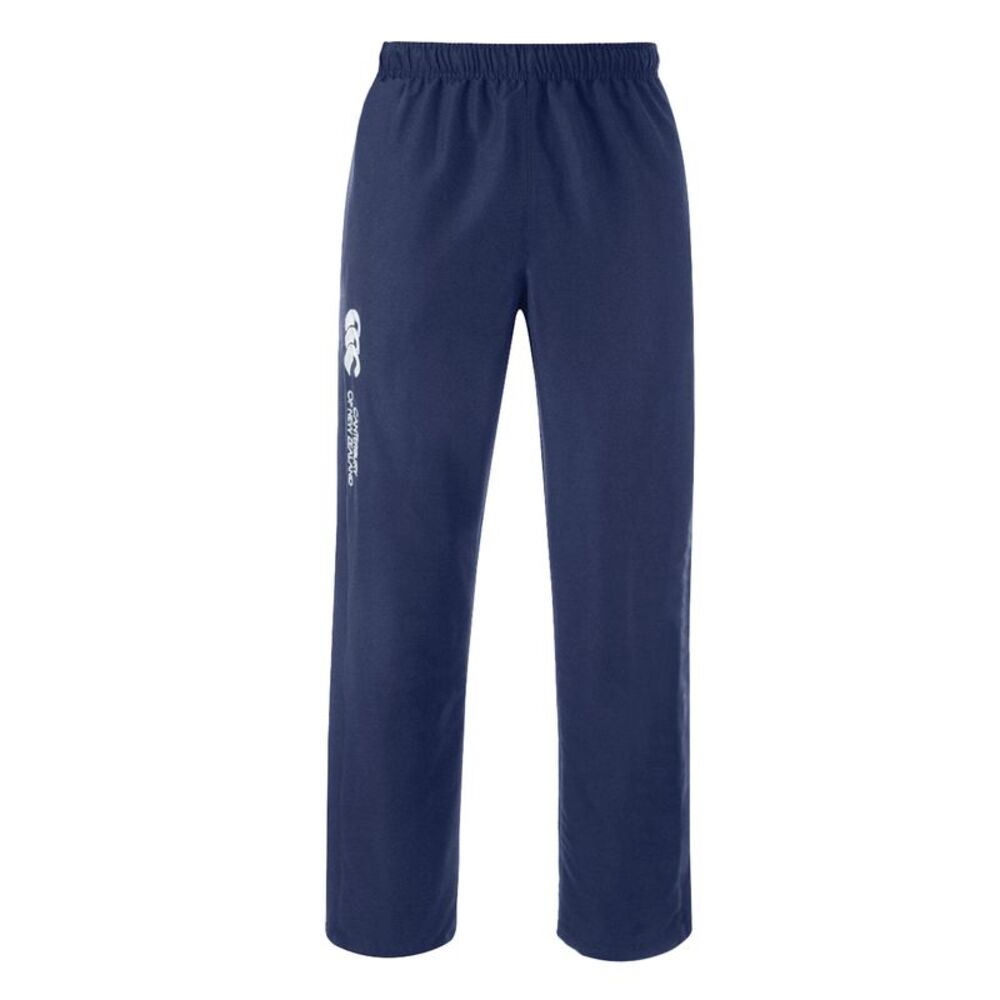 Canterbury Childrens/Kids Stadium Open Hem Sweatpants / Navy/White